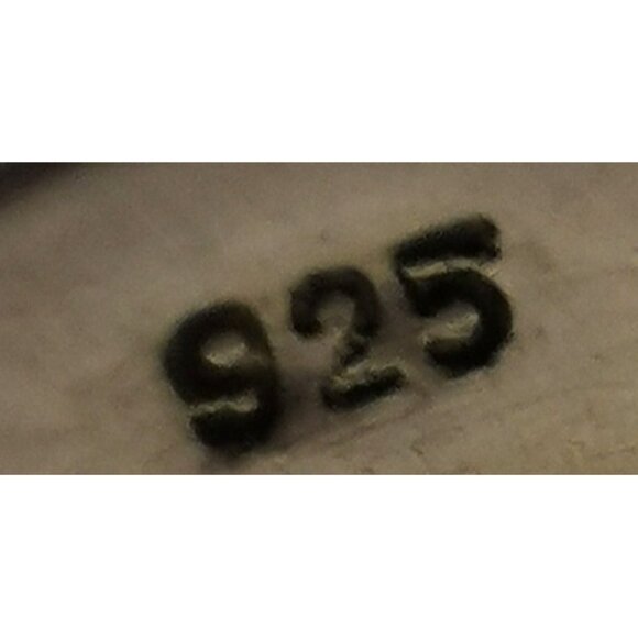 Oval Pink Gemstone Ring Sterling Silver 925 | Size 5.5 | Elegant Retro Cocktail - Picture 8 of 8